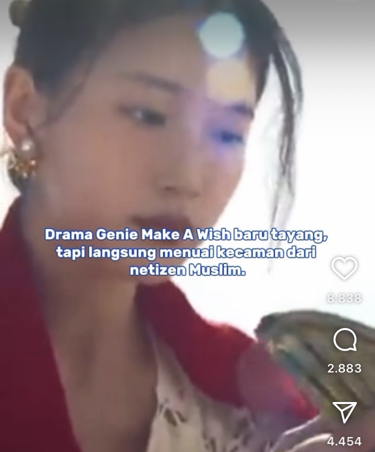Salah satu pemain Genie Make A Wish (IG KKalcer)